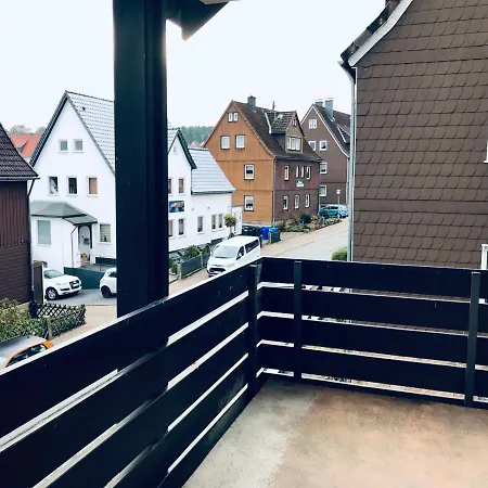 Grosse Wohnung - Kamin - Balkon - Boxspringbett - Skiwiese Braunlage Exterior photo
