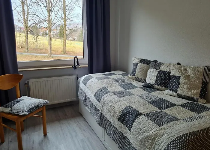 Grosse Wohnung - Kamin - Balkon - Boxspringbett - Skiwiese